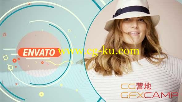 AE模板-夏天时尚视频包装片头 Bright Summer Opener的图片1