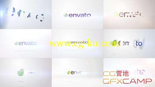 AE模板-快速简洁Logo动画 Quick Logo Sting Pack 05 Elegant Flares的图片1