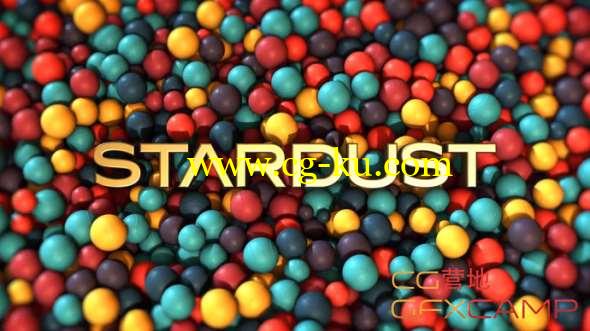 Stardust 粒子动力学碰撞AE教程 After Effects - Stardust Physics Logo Tutorial的图片1