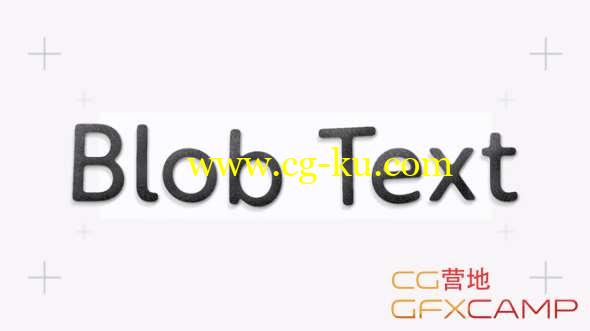 图形变形文字MG动画AE教程(含工程) After Effects - Make a Blob Turn into Text Tutorial的图片1