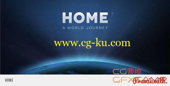 AE模板-地球家园地点介绍 Home的图片1