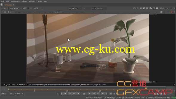 Maya Vray多通道渲染教程 Multi-pass Rendering with V-Ray and Maya的图片1