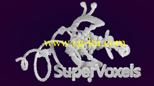 C4D像素化插件 Remotion4D SuperVoxels for Cinema 4D Win64的图片1