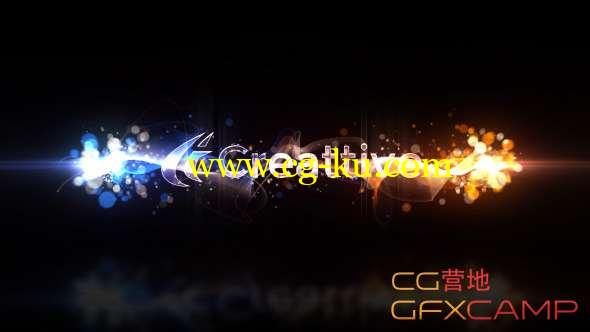 AE模板-梦幻粒子Logo动画 Particle Swish Reveal的图片1