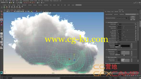 Maya体积模拟插件 Elementacular 1.5.1.0 Maya 2017/2018 Win破解版的图片1