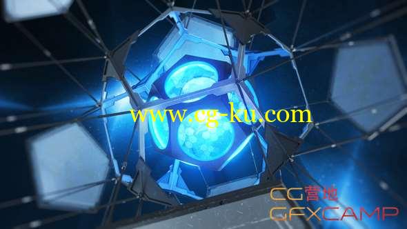 AE模板-三维游戏片头 Gaming Broadcast Opener的图片1