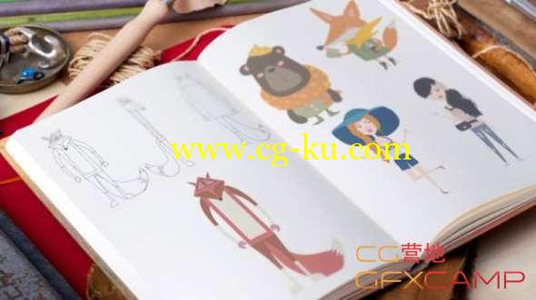 AI矢量卡通角色制作教程 Udemy - Fundamentals Of Character Design：From Concept to Vector的图片1