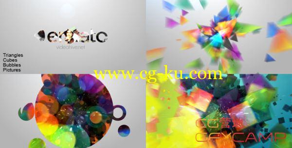 AE模板-彩色方块图片爆炸开场 VideoHive Openers的图片1