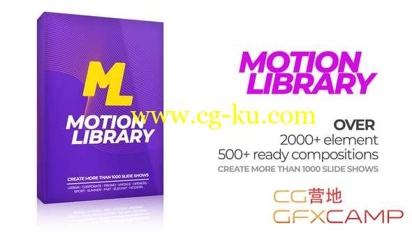 AE模板-视频栏目包装工具包 Motion Library Pack的图片1