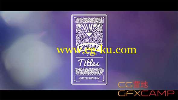 AE模板-复古徽章文字标题动画 Vintage Titles Pack的图片1