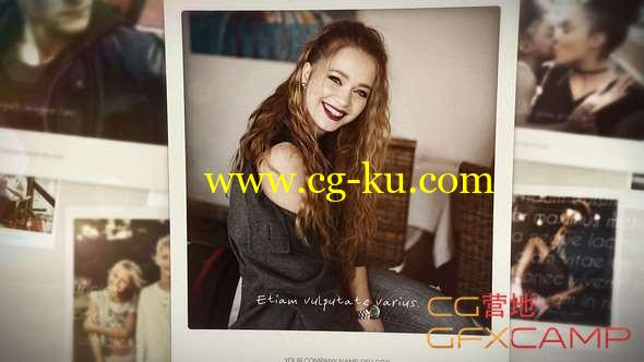 AE模板-美好照片相册回忆片头 Photo Slideshow的图片1