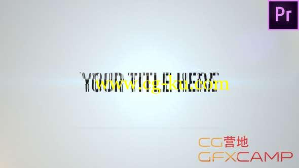 PR预设-简洁拼贴Logo动画 Clean Bright Title的图片1
