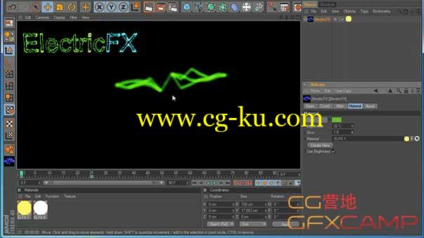 C4D电流制作插件 Nitro4D ElectricFX v1.00 R12-R16的图片1