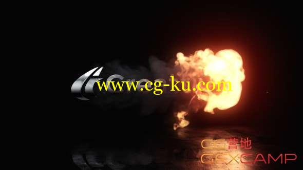 PR预设-火焰Logo动画 Fire Reveal Logo的图片1