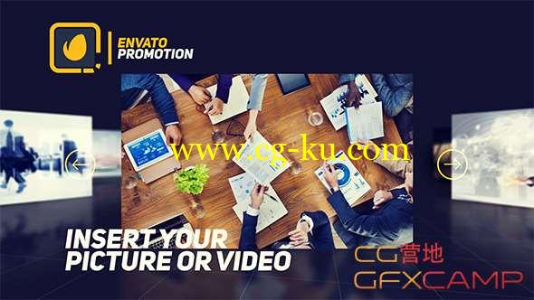 AE模板-旋转滑动商务企业宣传片 Corporate Promo的图片1