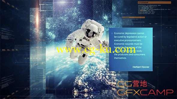 AE模板-现代科技感企业商务宣传片 Corporate Opener的图片1