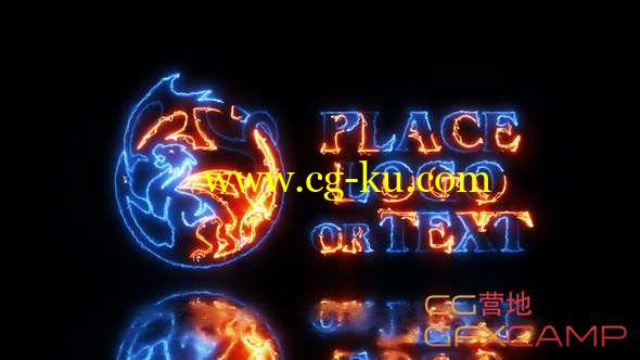 AE模板-能量描边Logo动画 Energy Logo的图片1