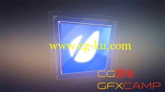 AE模板－清新玻璃质感人名字幕条 Videohive Glossy 3D Cube Lower Thirds的图片1