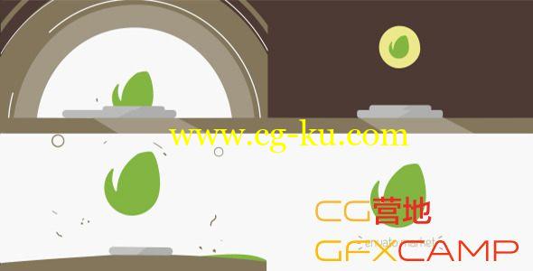 AE模板－扁平化MG风格Logo展示 Videohive Elegant Logo的图片1