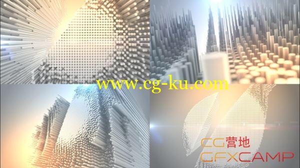 AE模板-立体针式Logo展示 VideoHive Pinart Logo Text Reveal的图片1