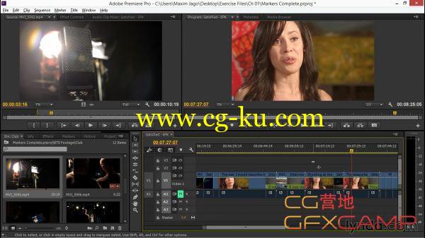 音乐电影EPK幕后第二季 – 创意剪辑和微调 Lynda – EPK Editing Workflows 02: Creative Editing and Fine-Tuning的图片1