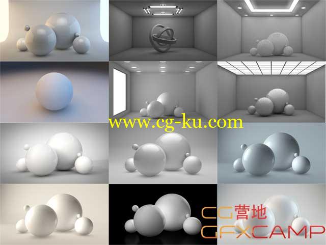 C4D灯光预设 MotionSquared Light Kit v3.0的图片1