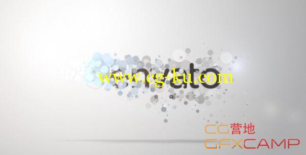 AE模板-小清新扁平化粒子 VideoHive Smooth Particle Logo的图片1