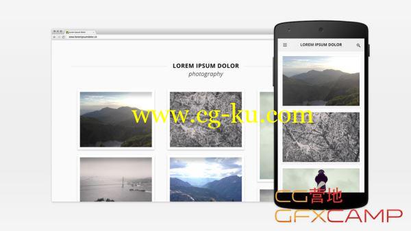 AE手机UI交互Motion动画教程 Digital Tutors – Creating a UI-UX Motion Study in After Effects的图片1