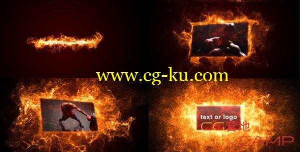 AE模板-火焰粒子 VideoHive Hot Particle的图片1