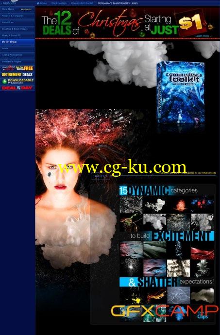 影视视觉特效背景素材库1 Digital Juice – Compositor’s Toolkit 1 Visual FX Library的图片1