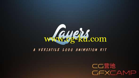 AE模板-分层飞入动画工具包 Layers Logo Animation Kit的图片1