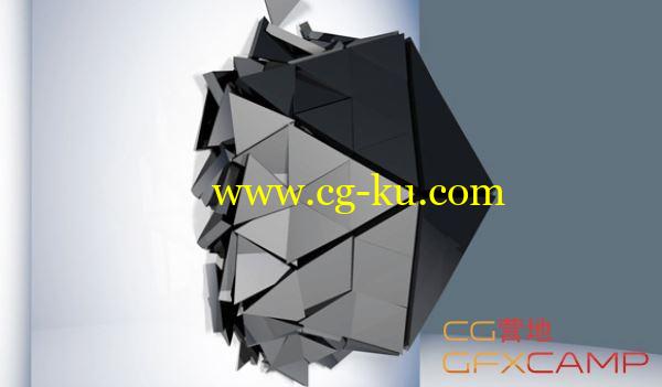 C4D科技方块破碎教程 Shatter a Dynamic object的图片1