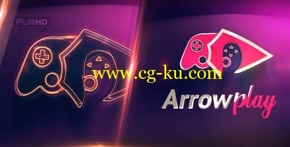AE模板-霓虹灯Logo动画 Neon Logo Action的图片1