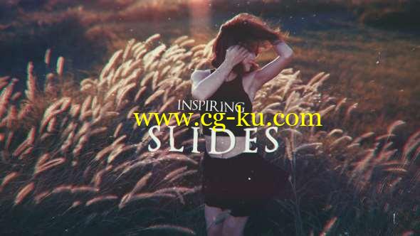 AE模板-图形遮罩扭曲视察图片开场 Inspiring Slides的图片1