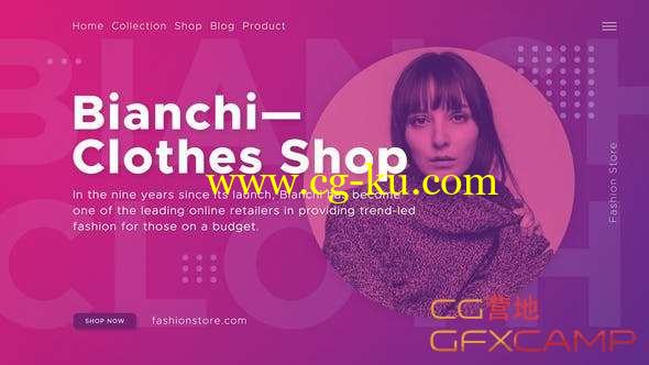 AE模板+PR预设-网络商品时尚包装宣传 Fashion Shop的图片1