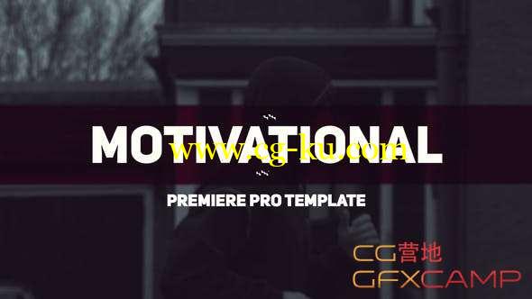 PR模板-体育视频宣传片头 Sport Motivational Opener的图片1