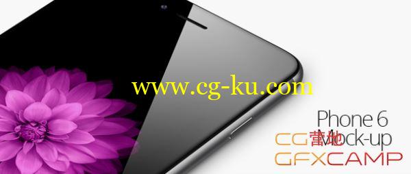 iPhone 6 PSD模型 Graphicriver – iPhone 6 Mock-Up的图片1