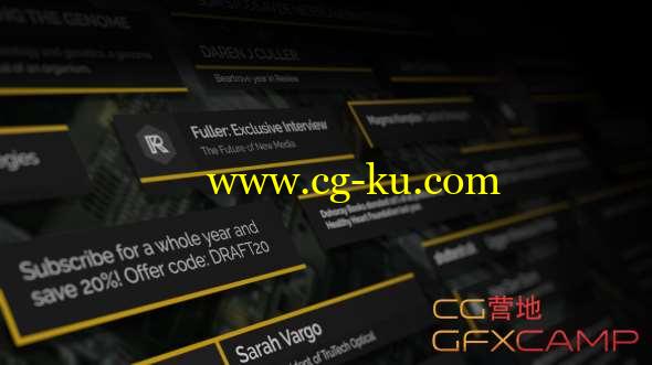 65组栏目包装字幕条视频素材 RocketStock - Synergy 65 Corporate Video Elements RS3005的图片1