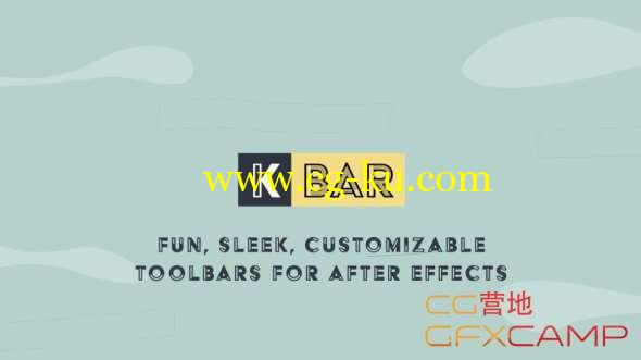 AE自定义工具栏UI脚本 Aescripts KBar V2.0.2 + 使用教程的图片1