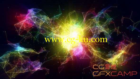 AE模板-点线能量Logo动画 Plexus Energy Logo Reveal的图片1