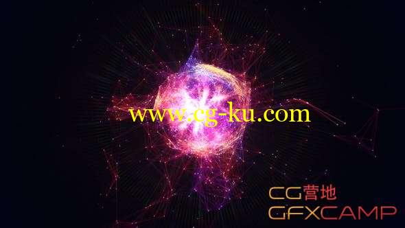 AE模板-能量球Logo动画 Orb Plexus Energy Logo Reveal的图片1