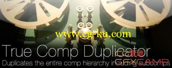 合成图层复制AE脚本 Aescripts True Comp Duplicator v3.9.11 + 使用教程的图片1