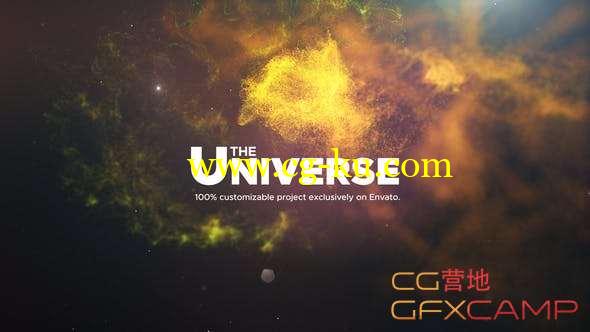 AE模板-大气粒子宇宙感文字标题宣传片头 The Universe - Cinematic Titles的图片1