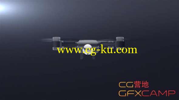 FCPX插件：无人机航拍Logo动画 Drone Logo Reveal的图片1