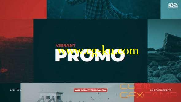 AE模板-分屏图片展示宣传片开场 Promo的图片1
