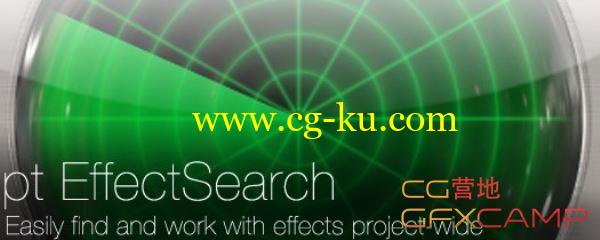 AE特效寻找管理脚本 Aescripts pt_EffectSearch AE v3.1 + 教程的图片1