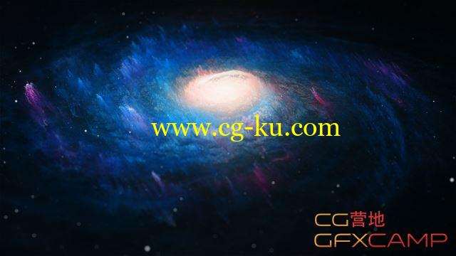 AE Form 制作宇宙星云银河+工程文件的图片1