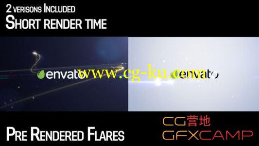 AE模板-粒子光线 VideoHive Elegant Streak Logo Reveal 2的图片1