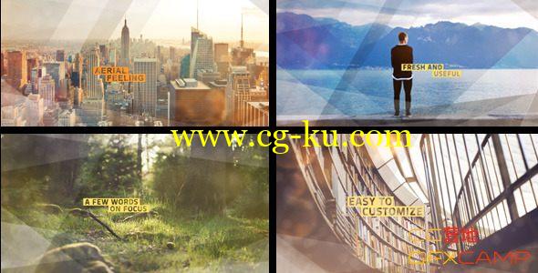 AE模板－小清新企业商品图片文字宣传 VideoHive Eye-Catching Volume 7：Aerial Feeling的图片1