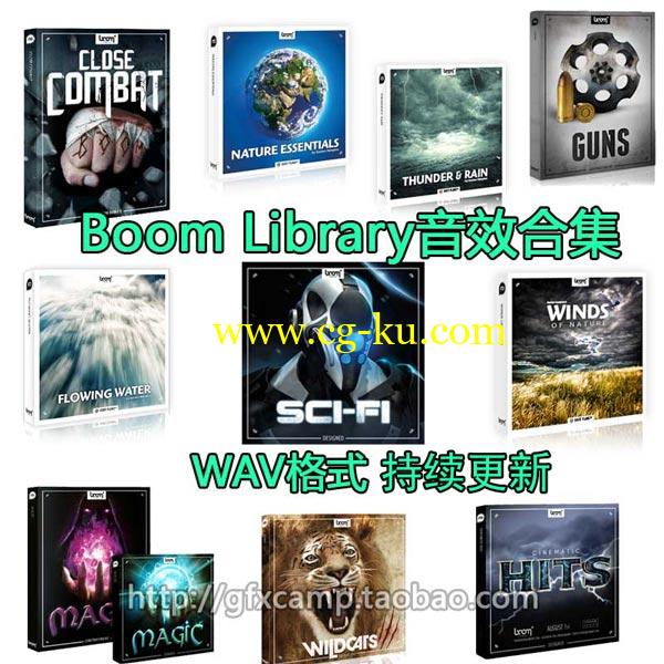 Boom Library音效合集 拳打脚踢动作 战争武器 大自然 生物 300G+的图片1